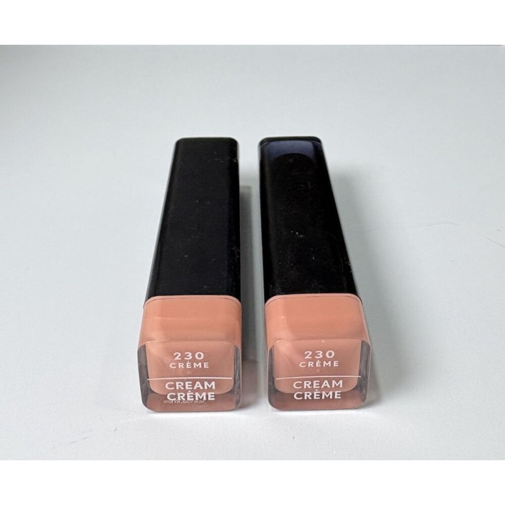 2 Pack Covergirl Exhibitionist Lipsticks # 230 Creme / Cream New Sealed
